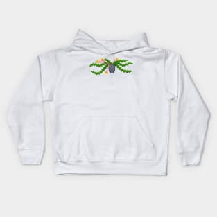 Zig Zag Cactus Kids Hoodie